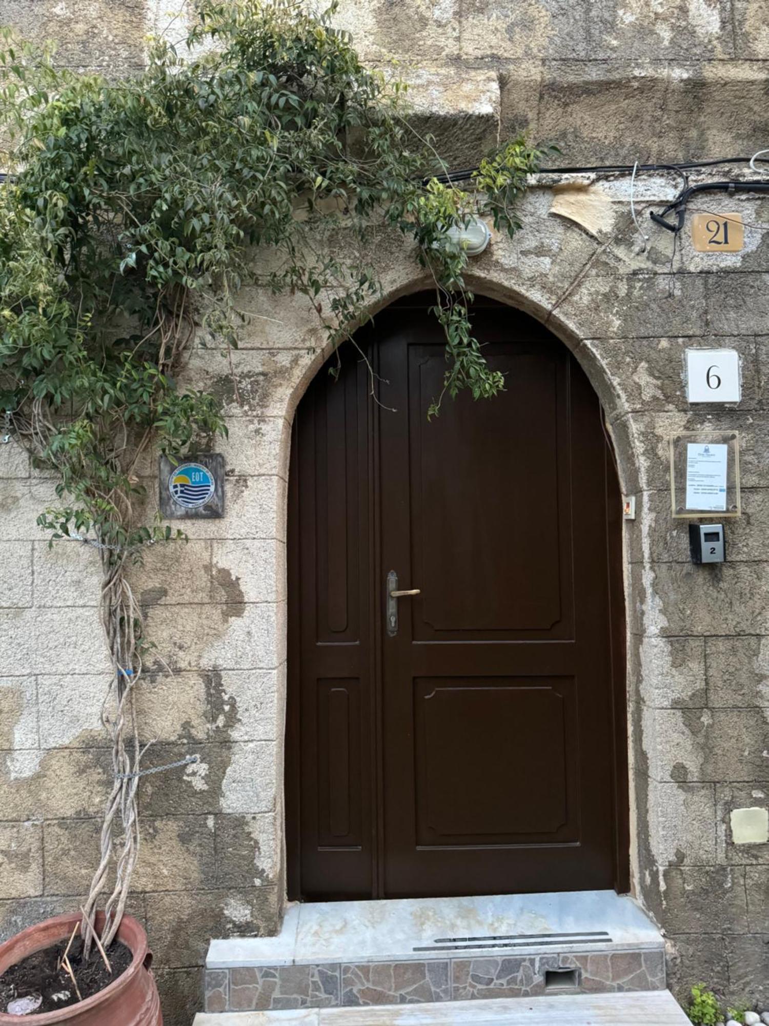 Rhodes City Eleni Rooms מראה חיצוני תמונה